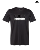 Campus HS Boys Wrestling Pennant - Mens Adidas Performance Shirt