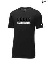 Campus HS Boys Wrestling Pennant - Mens Nike Cotton Poly Tee