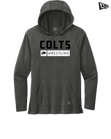 Campus HS Boys Wrestling Pennant - New Era Tri-Blend Hoodie