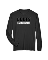 Campus HS Boys Wrestling Pennant - Performance Longsleeve