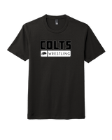 Campus HS Boys Wrestling Pennant - Tri-Blend Shirt