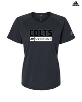 Campus HS Boys Wrestling Pennant - Womens Adidas Performance Shirt