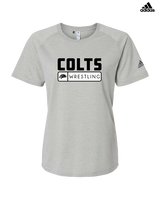 Campus HS Boys Wrestling Pennant - Womens Adidas Performance Shirt