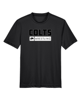 Campus HS Boys Wrestling Pennant - Youth Performance Shirt