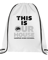 Campus HS Boys Wrestling TIOH - Drawstring Bag