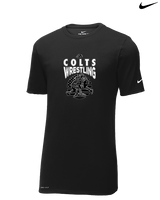 Campus HS Boys Wrestling Takedown - Mens Nike Cotton Poly Tee