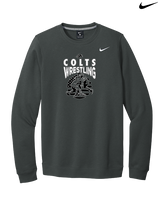 Campus HS Boys Wrestling Takedown - Mens Nike Crewneck