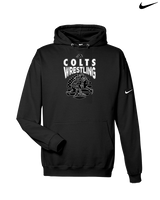 Campus HS Boys Wrestling Takedown - Nike Club Fleece Hoodie