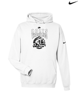 Campus HS Boys Wrestling Takedown - Nike Club Fleece Hoodie