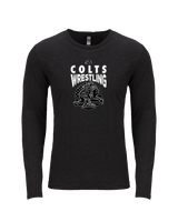 Campus HS Boys Wrestling Takedown - Tri-Blend Long Sleeve