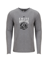 Campus HS Boys Wrestling Takedown - Tri-Blend Long Sleeve