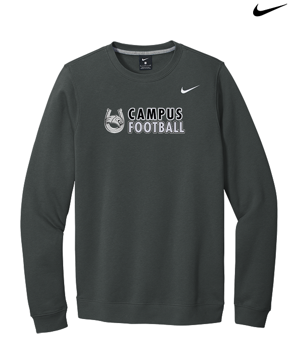Campus HS Football Basic v2 - Mens Nike Crewneck