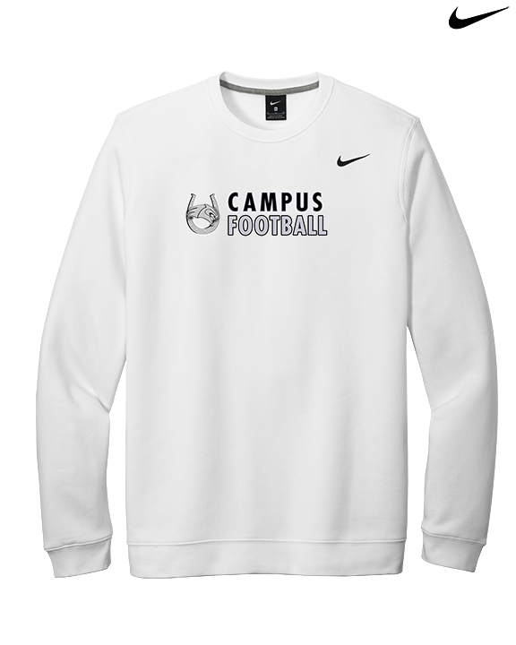 Campus HS Football Basic v2 - Mens Nike Crewneck