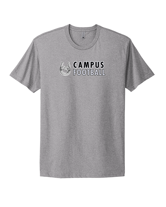 Campus HS Football Basic v2 - Mens Select Cotton T-Shirt