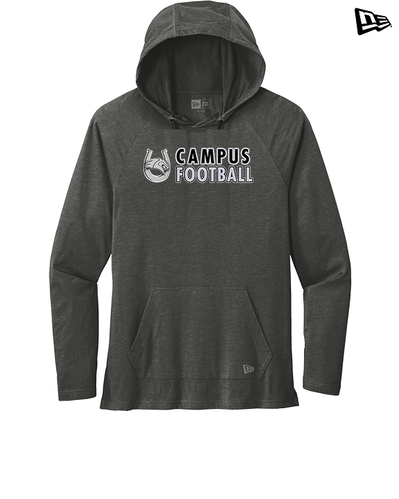 Campus HS Football Basic v2 - New Era Tri-Blend Hoodie