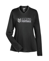 Campus HS Football Basic v2 - Womens Performance Longsleeve