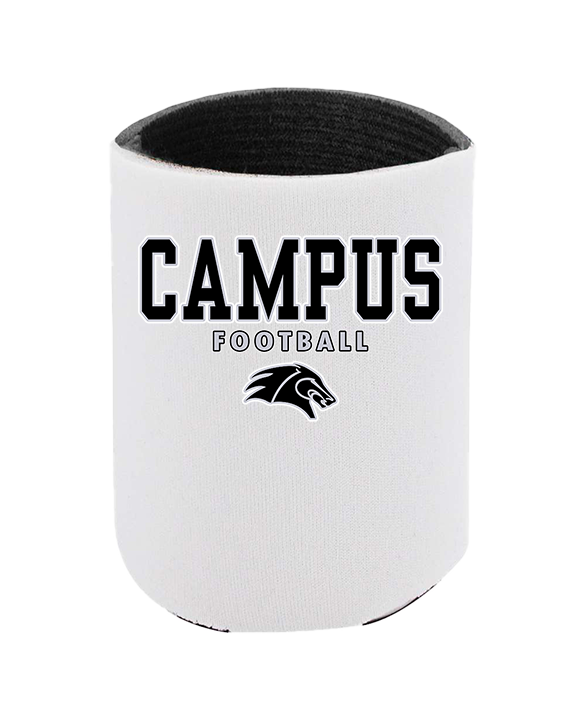 Campus HS Football Block - Koozie