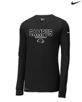 Campus HS Football Block - Mens Nike Longsleeve