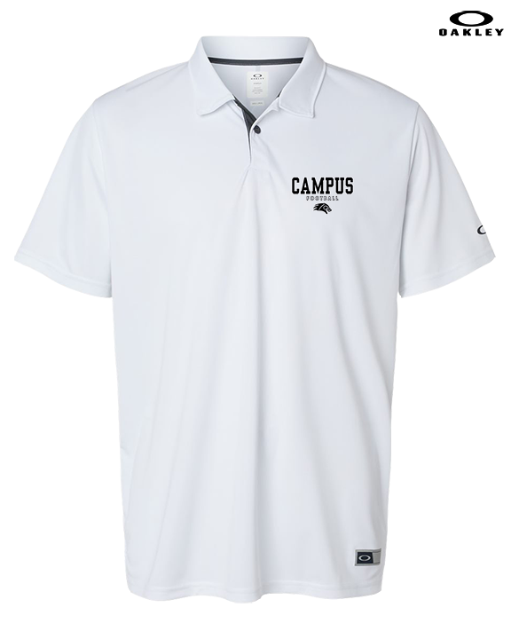 Campus HS Football Block - Mens Oakley Polo