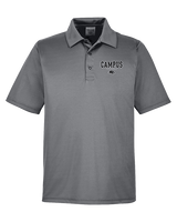 Campus HS Football Block - Mens Polo