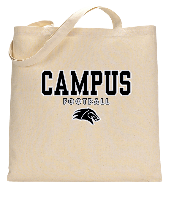 Campus HS Football Block - Tote
