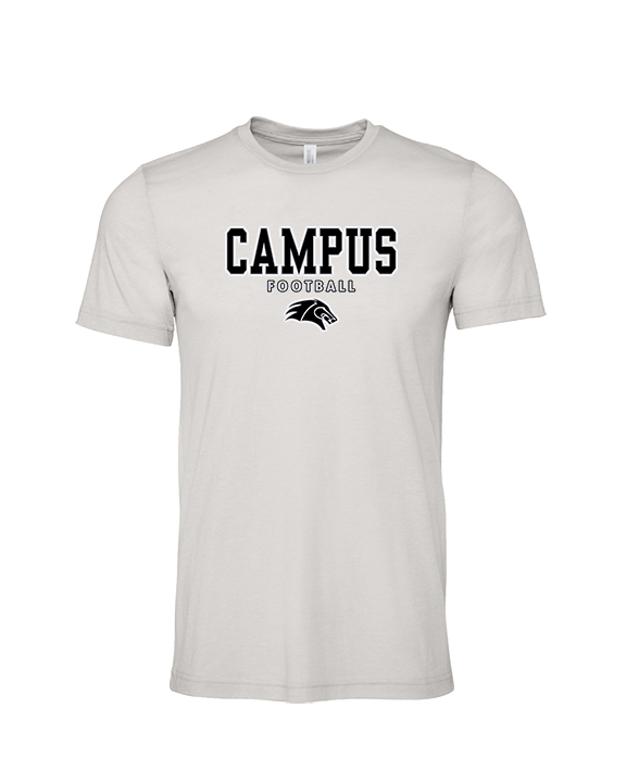 Campus HS Football Block - Tri-Blend Shirt
