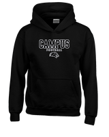 Campus HS Football Block - Youth Hoodie