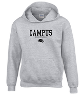 Campus HS Football Block - Youth Hoodie