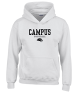 Campus HS Football Block - Youth Hoodie