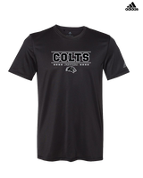 Campus HS Football Border - Mens Adidas Performance Shirt