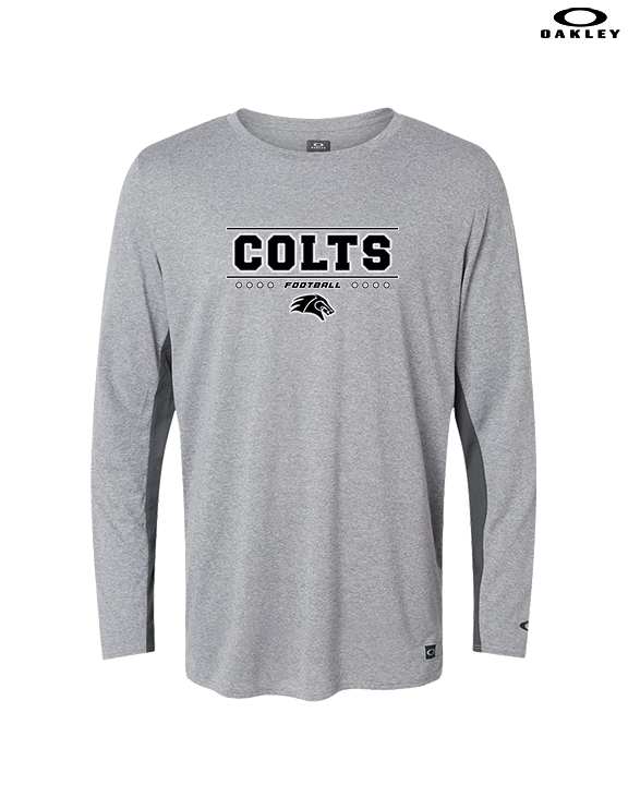 Campus HS Football Border - Mens Oakley Longsleeve
