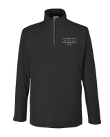 Campus HS Football Border - Mens Quarter Zip