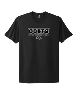 Campus HS Football Border - Mens Select Cotton T-Shirt