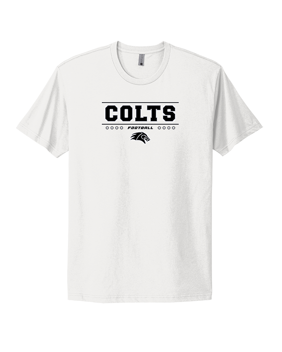 Campus HS Football Border - Mens Select Cotton T-Shirt