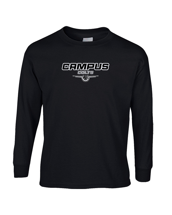 Campus HS Football Design - Cotton Longsleeve