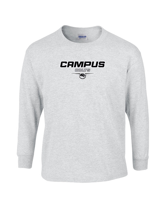 Campus HS Football Design - Cotton Longsleeve
