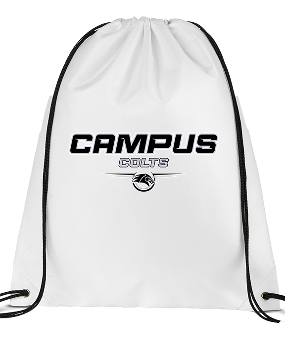 Campus HS Football Design - Drawstring Bag