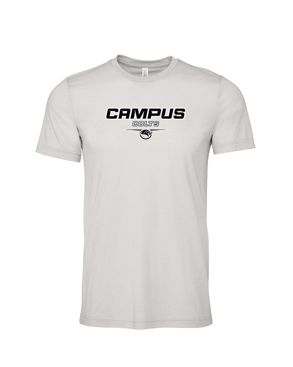 Campus HS Football Design - Tri-Blend Shirt