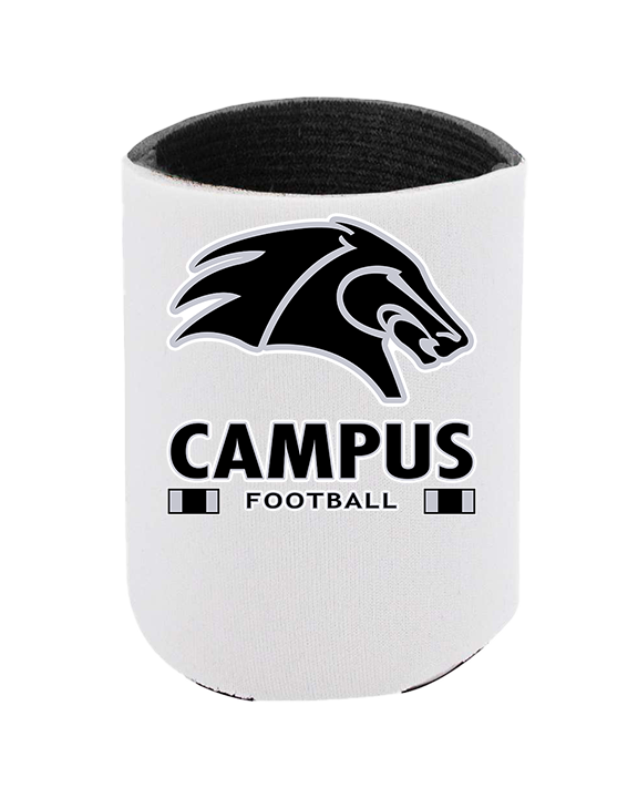 Campus HS Football Stacked - Koozie