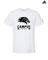 Campus HS Football Stacked - Mens Adidas Performance Shirt