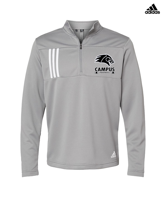 Campus HS Football Stacked - Mens Adidas Quarter Zip