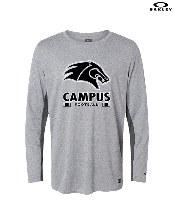 Campus HS Football Stacked - Mens Oakley Longsleeve