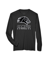 Campus HS Football Stacked - Performance Longsleeve