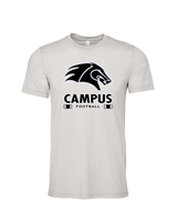 Campus HS Football Stacked - Tri-Blend Shirt
