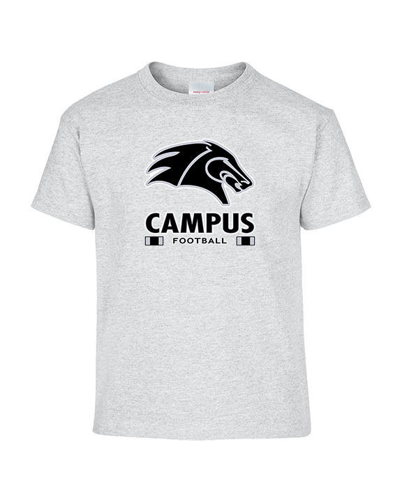 Campus HS Football Stacked - Youth Shirt