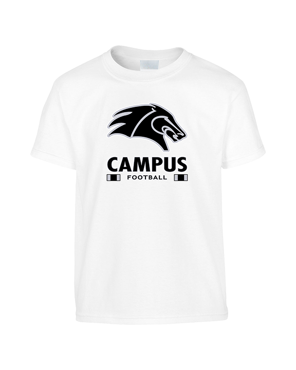 Campus HS Football Stacked - Youth Shirt