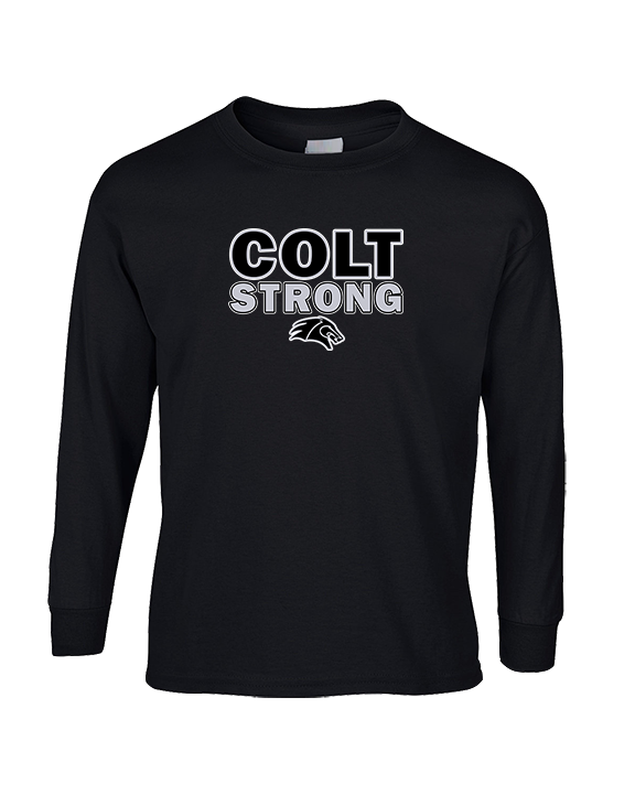 Campus HS Football Strong v2 - Cotton Longsleeve