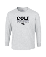 Campus HS Football Strong v2 - Cotton Longsleeve