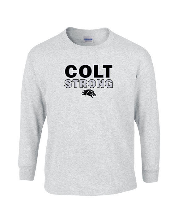 Campus HS Football Strong v2 - Cotton Longsleeve