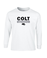 Campus HS Football Strong v2 - Cotton Longsleeve